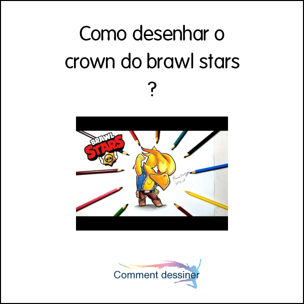 Como desenhar o crown do brawl stars